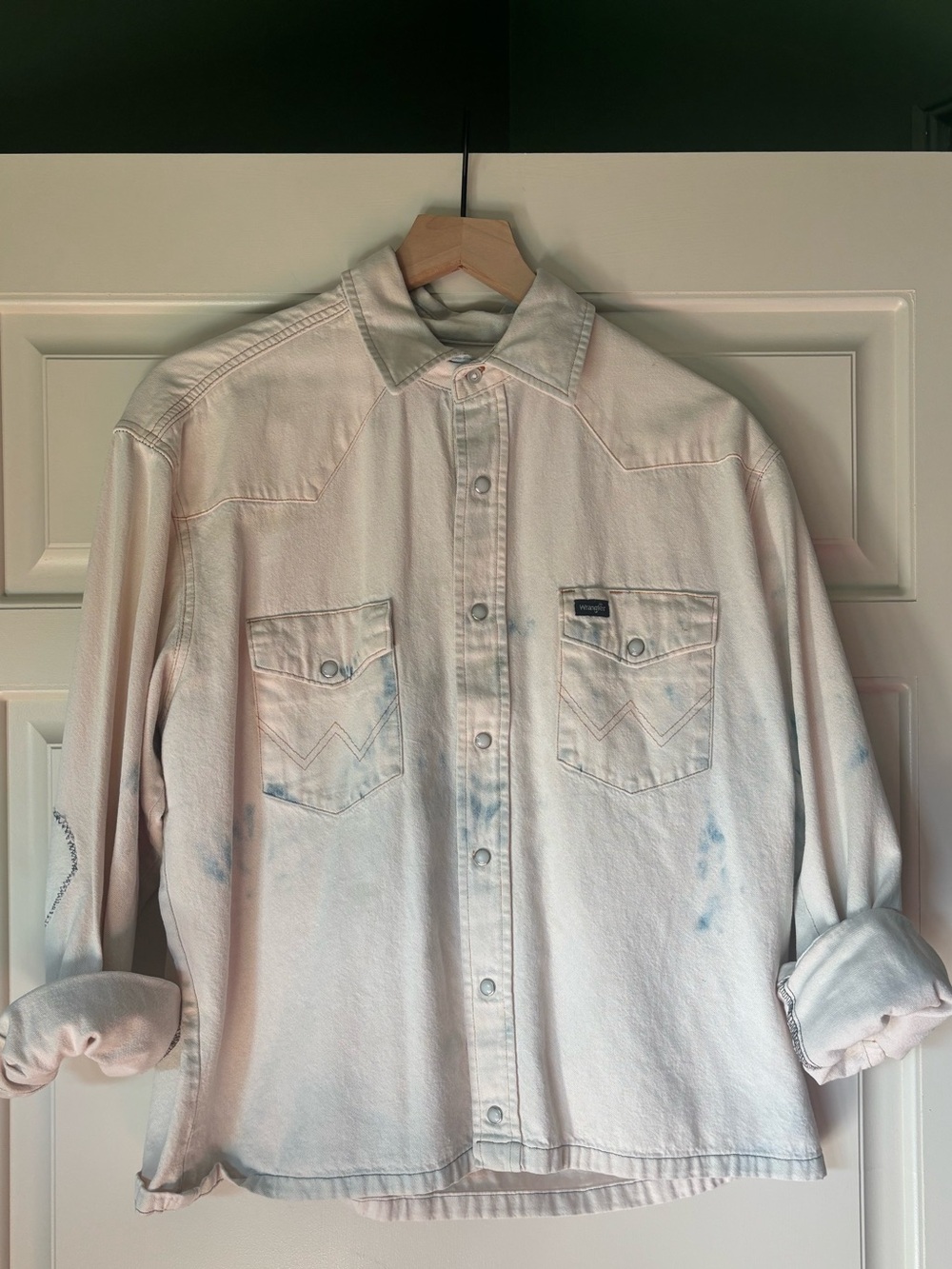 Wrangler western denim shirt